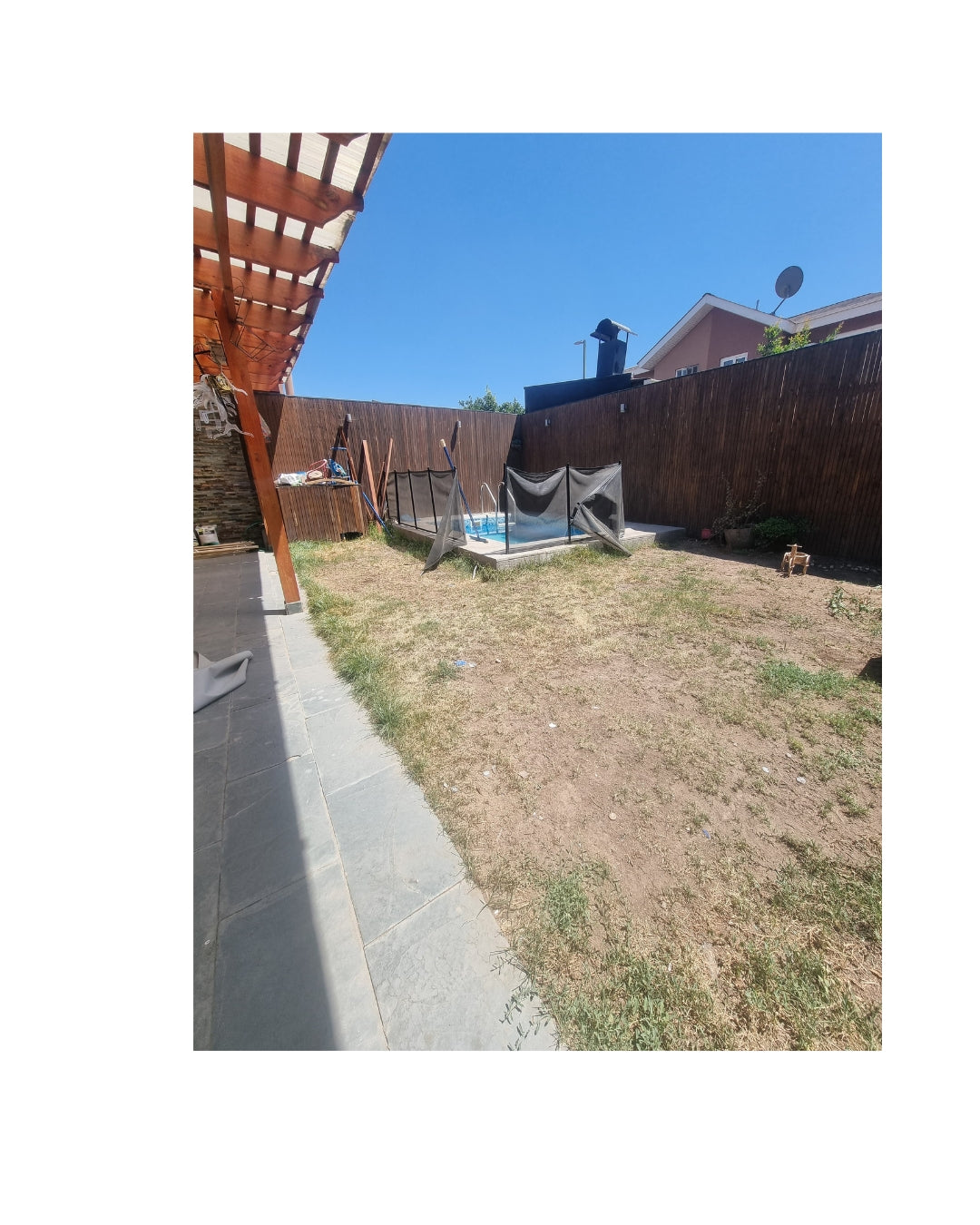 Casa Con Piscina Y Máxima Seguridad En Condominio Privado en Lampa